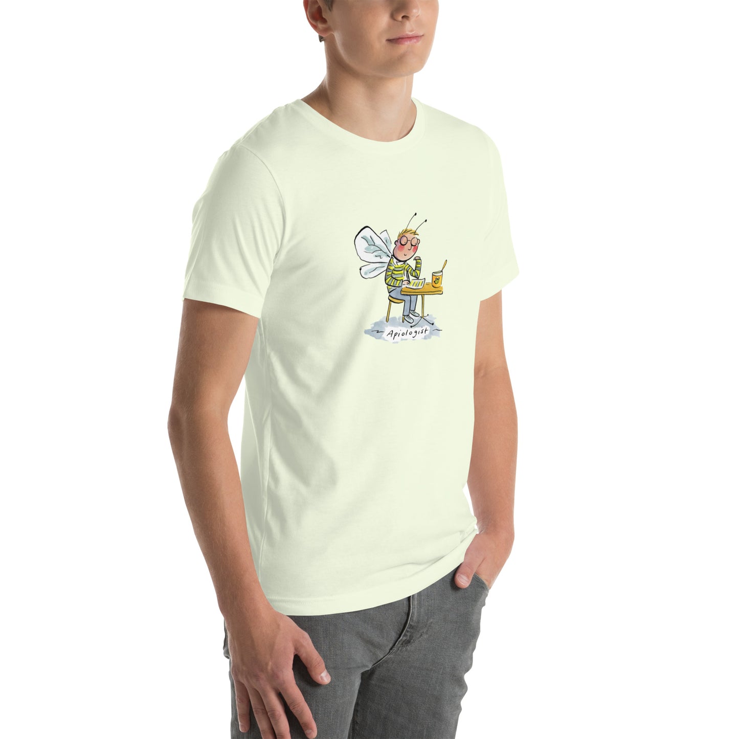 Apiologist Illustration by Rosie Brooks Unisex t-shirt