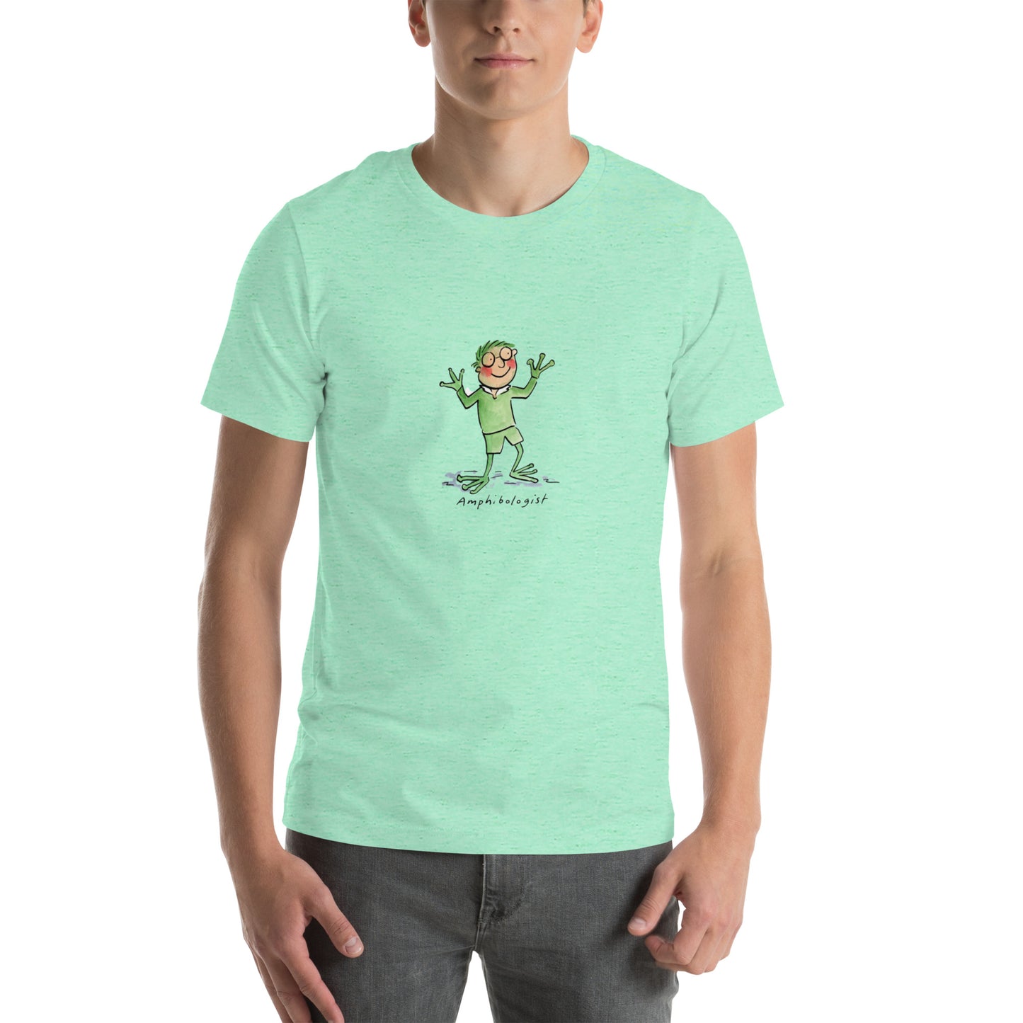 Amphibologist Illustration by Rosie Brooks Unisex t-shirt