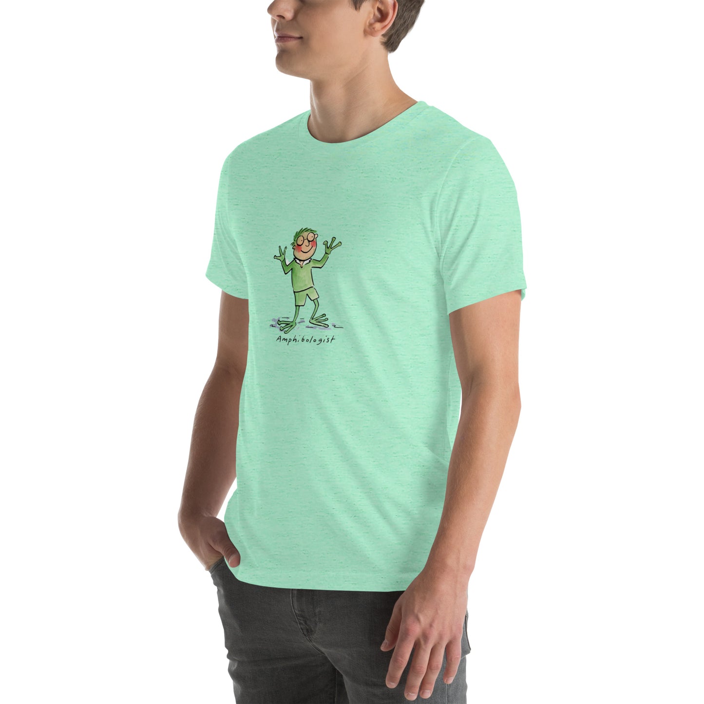 Amphibologist Illustration by Rosie Brooks Unisex t-shirt