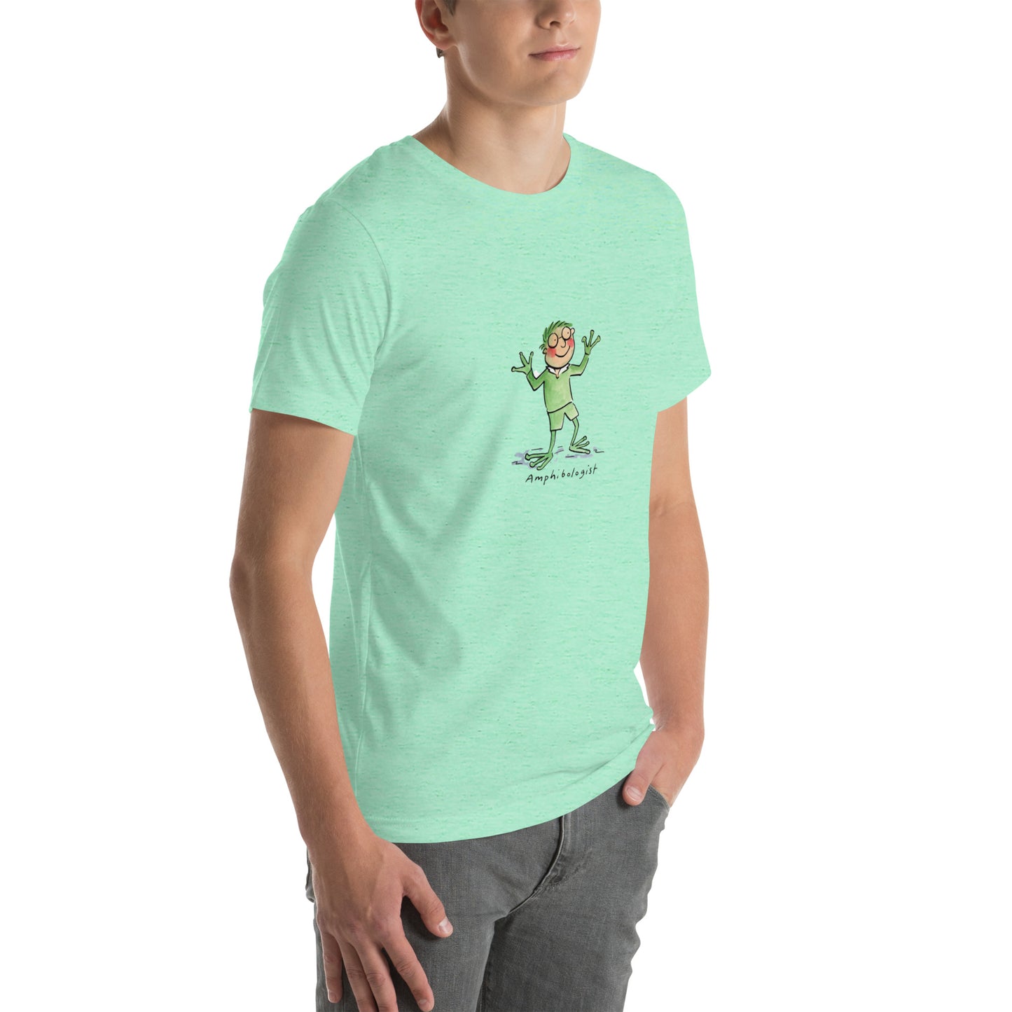 Amphibologist Illustration by Rosie Brooks Unisex t-shirt