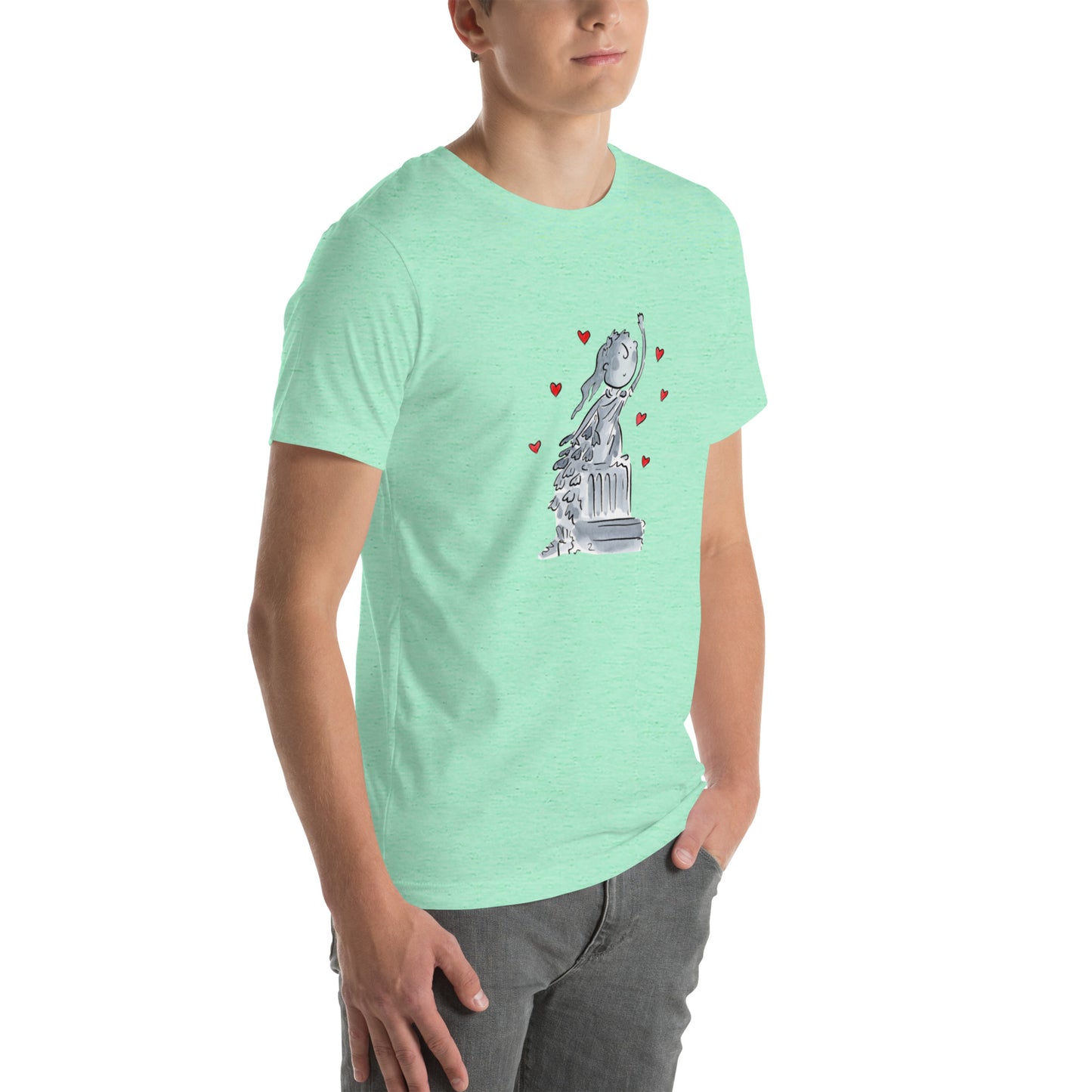 Eighth Wonder Illustration by Rosie Brooks Unisex t-shirt