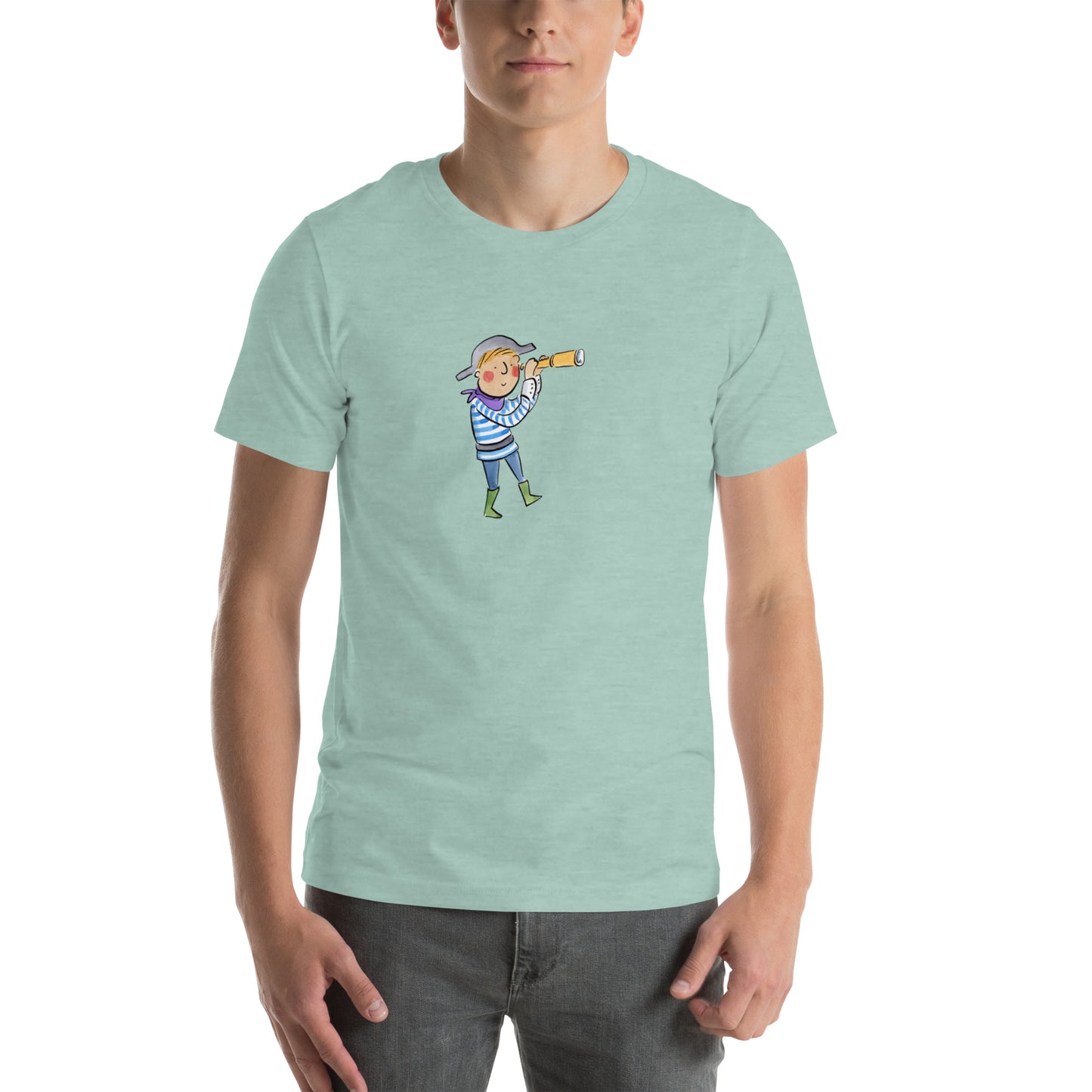 Pirate Illustration by Rosie Brooks Unisex t-shirt