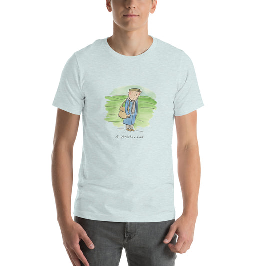 A Yorkshire Lad Illustration by Rosie Brooks Unisex t-shirt