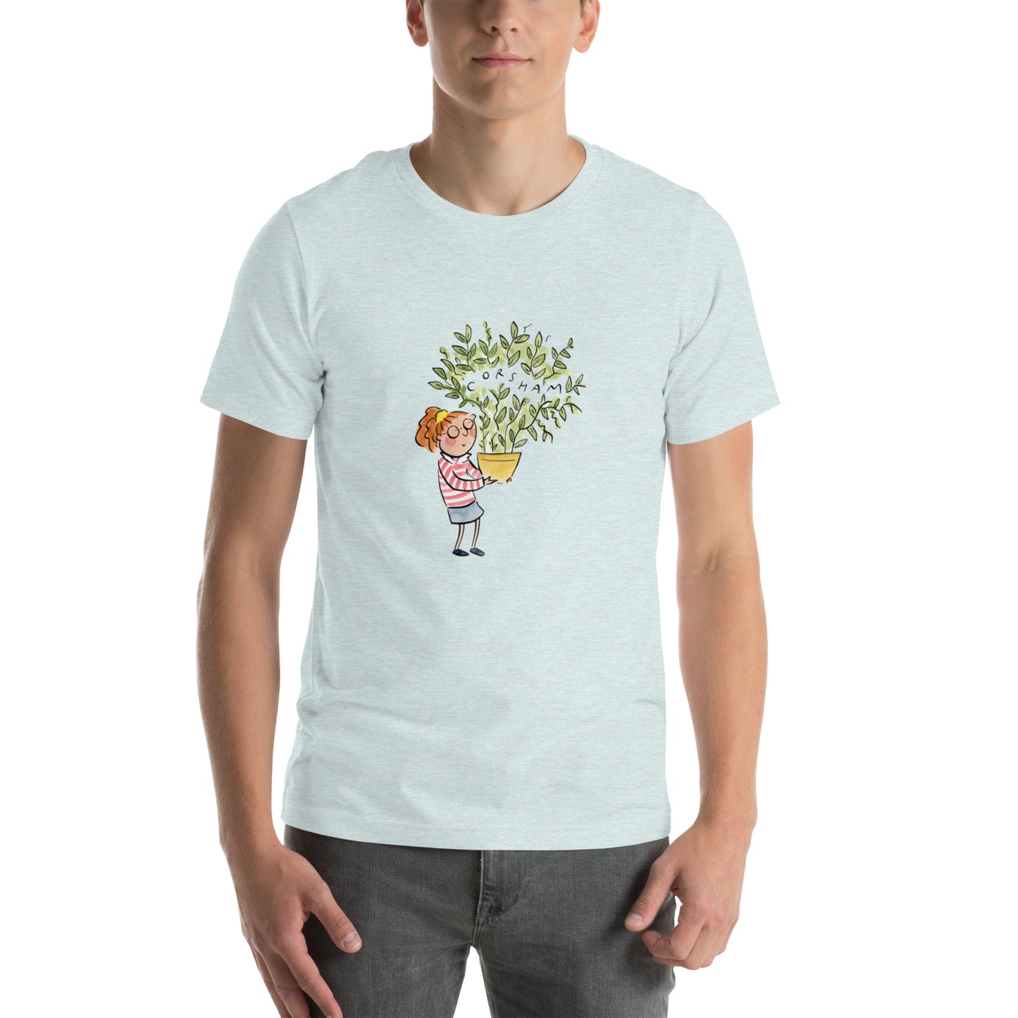 Corsham Illustration by Rosie Brooks Unisex t-shirt