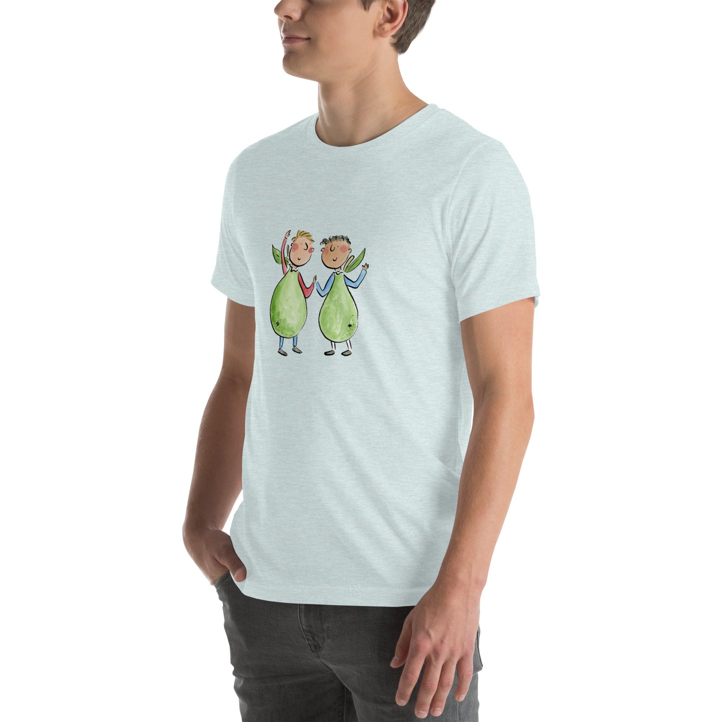 Pears Illustration by Rosie Brooks Unisex t-shirt