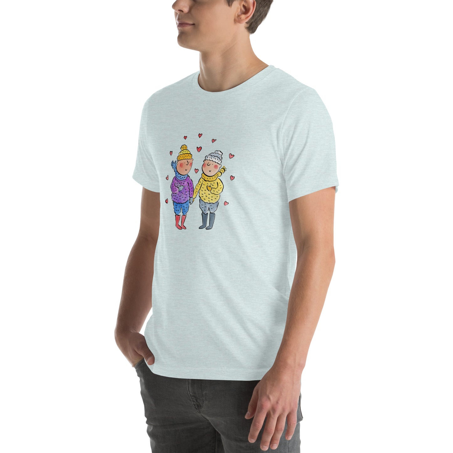 Woolies Illustration by Rosie Brooks Unisex t-shirt