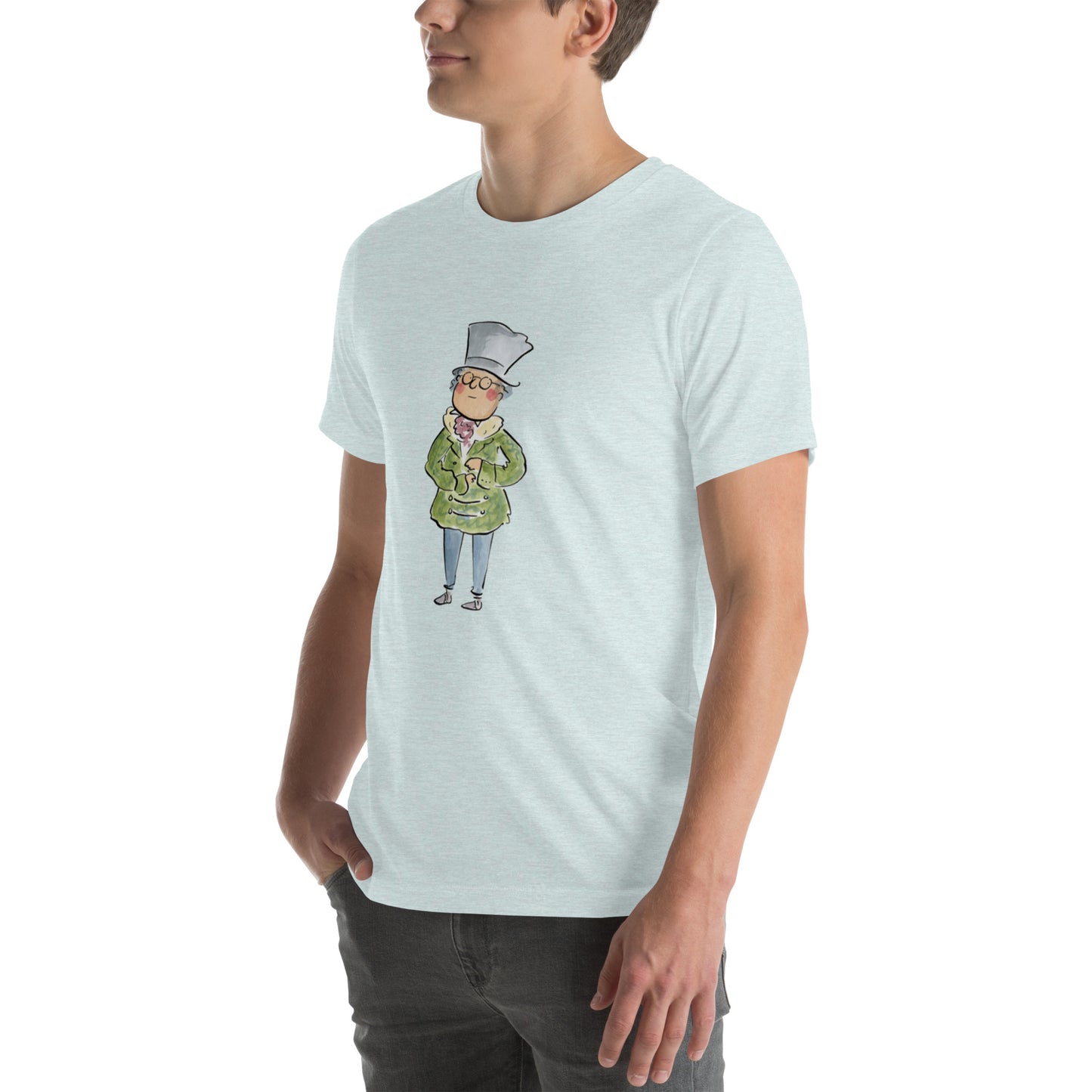 PIckwick Papers Illustration by Rosie Brooks Unisex t-shirt