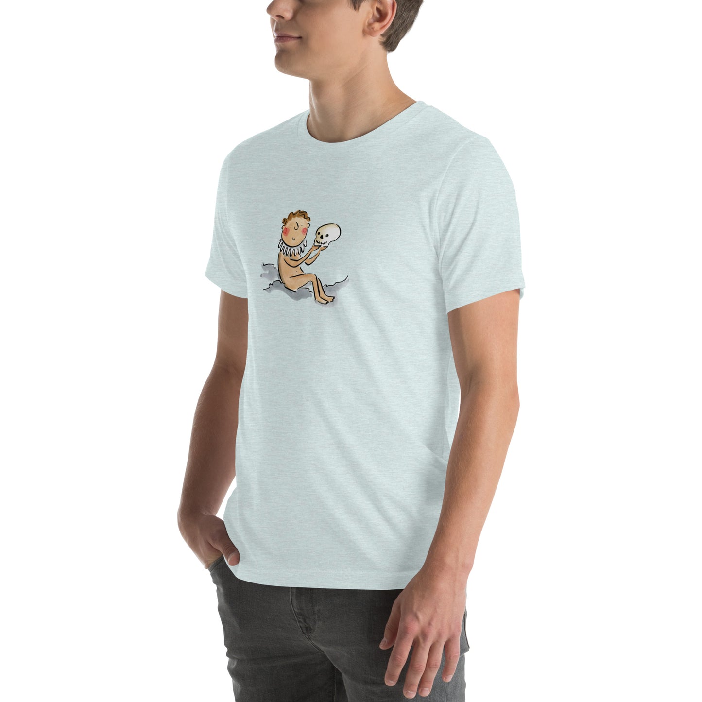 Shakespeare Buff Illustration by Rosie Brooks Unisex t-shirt