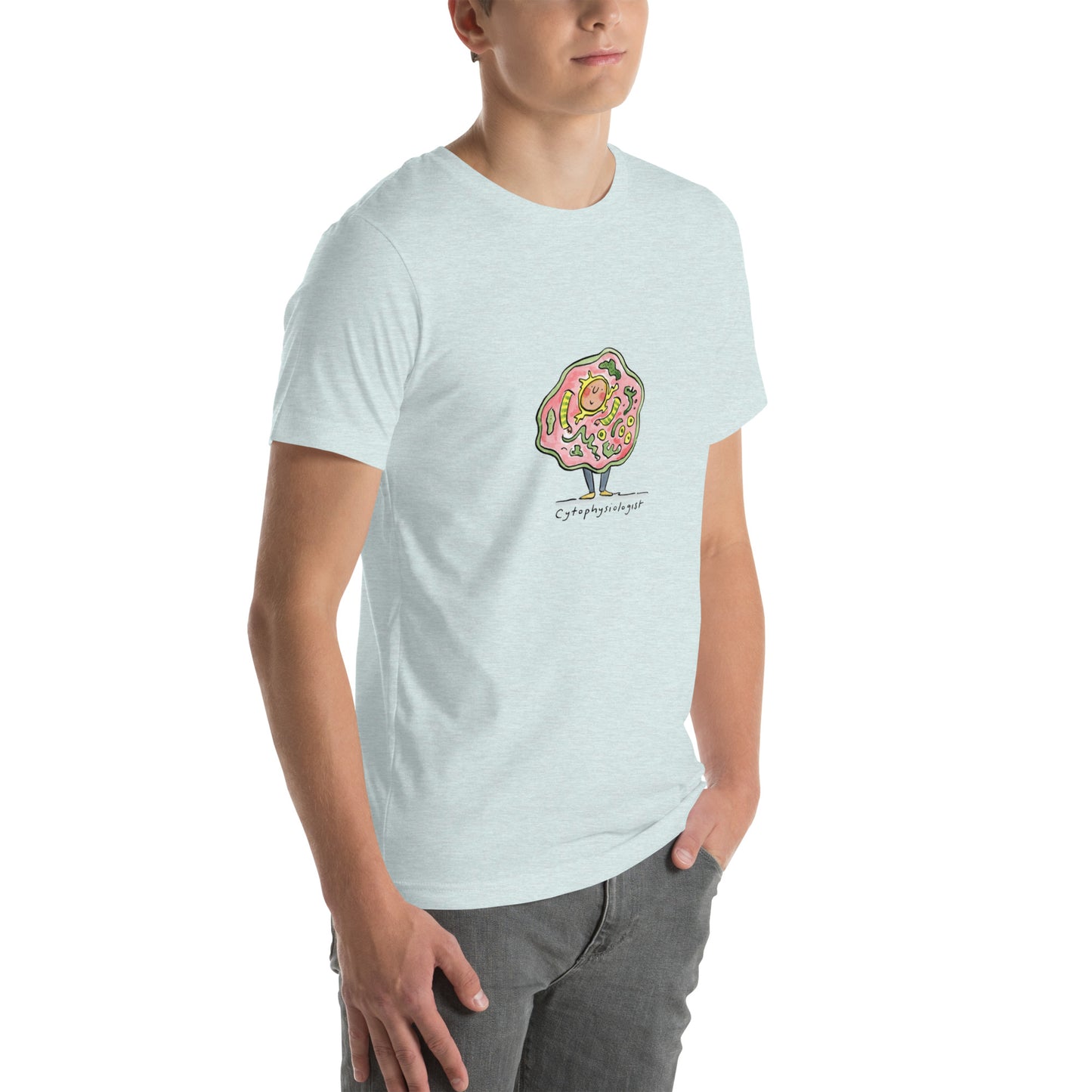 Cytophysiologist Illustration by Rosie Brooks Unisex t-shirt