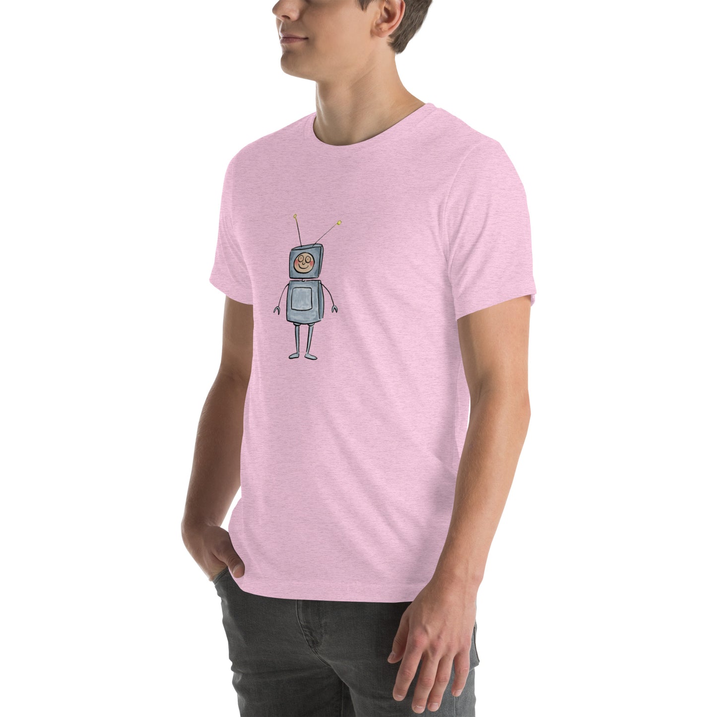 Robots Illustration by Rosie Brooks Unisex t-shirt