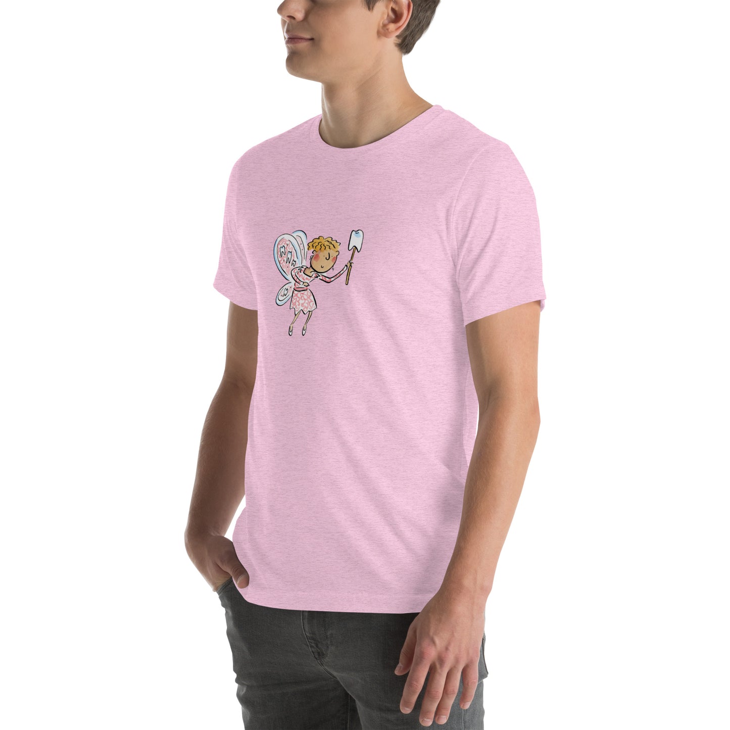 Tooth Fairy Illustration by Rosie Brooks Unisex t-shirt