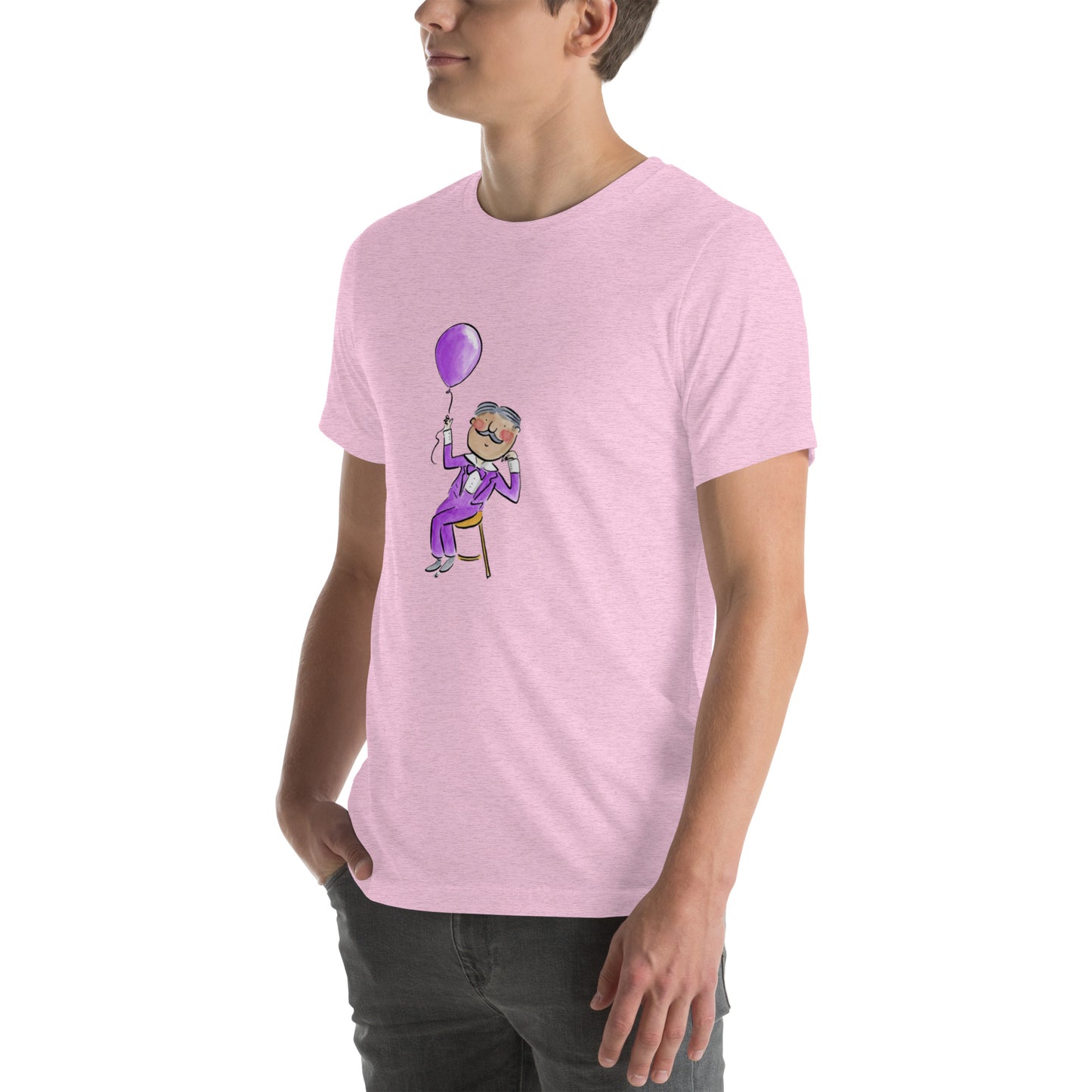 Marcel Proust Illustration by Rosie Brooks Unisex t-shirt