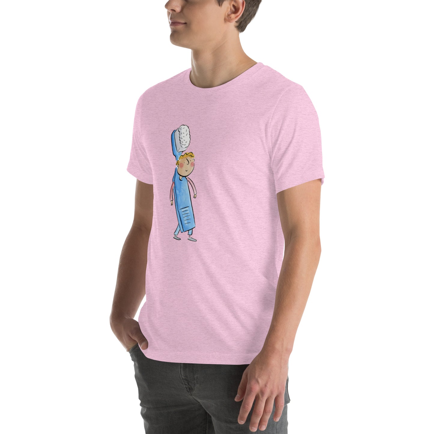 Blue Toothbrush Unisex t-shirt