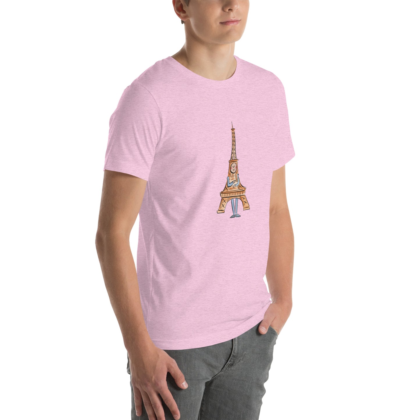 Eiffiel Tower Illustration by Rosie Brooks Unisex t-shirt