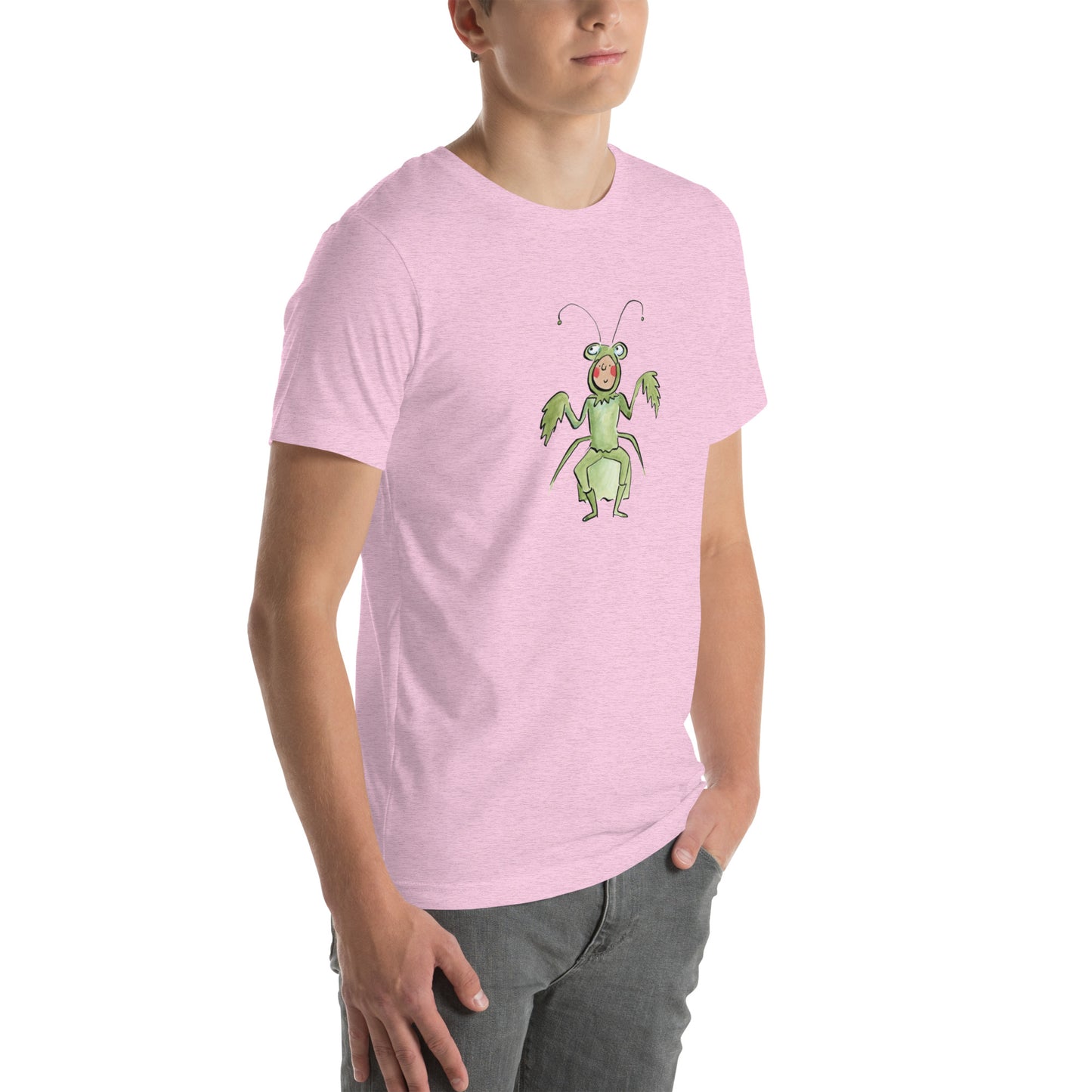 Praying Mantis Illustration by Rosie Brooks Unisex t-shirt