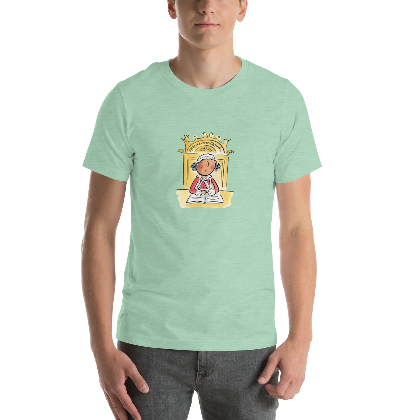 Judge Illustration by Rosie Brooks Unisex t-shirt