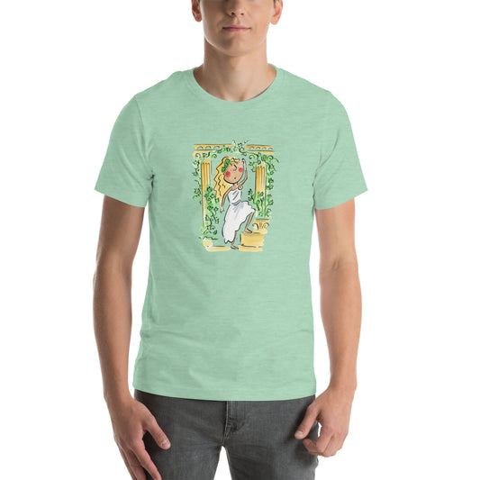 Greek Goddess Illustration by Rosie Brooks Unisex t-shirt