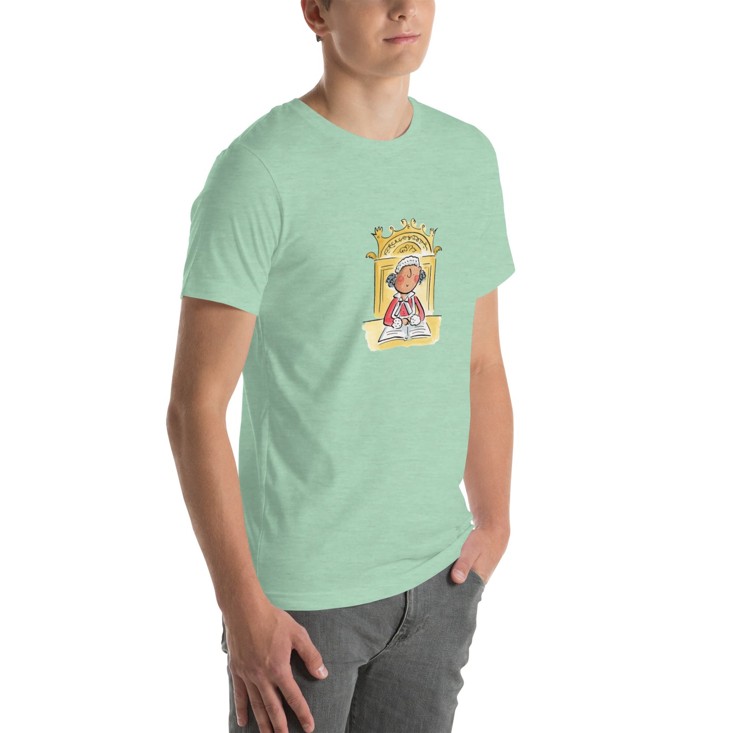 Judge Illustration by Rosie Brooks Unisex t-shirt