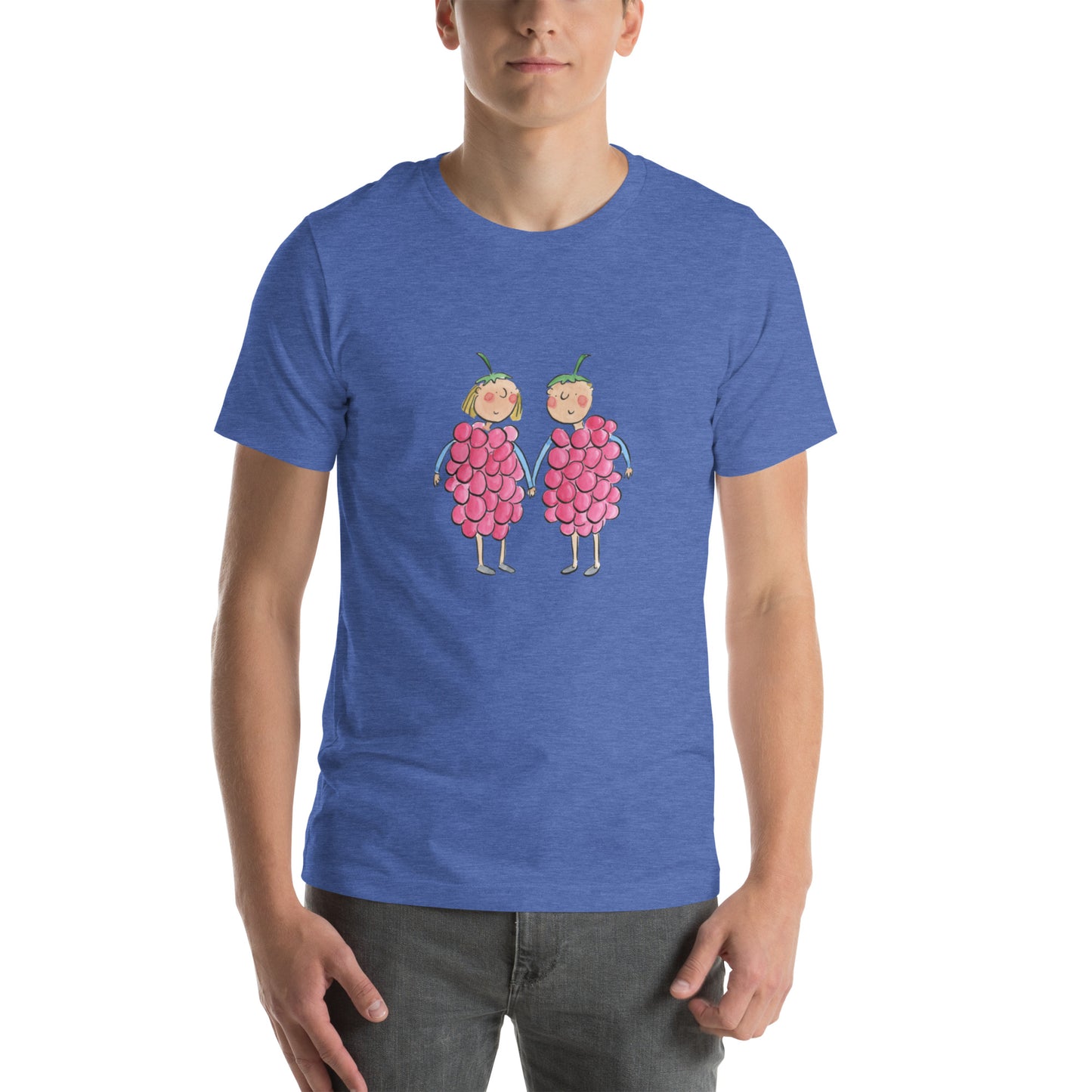 Raspberries Illustration by Rosie Brooks Unisex t-shirt