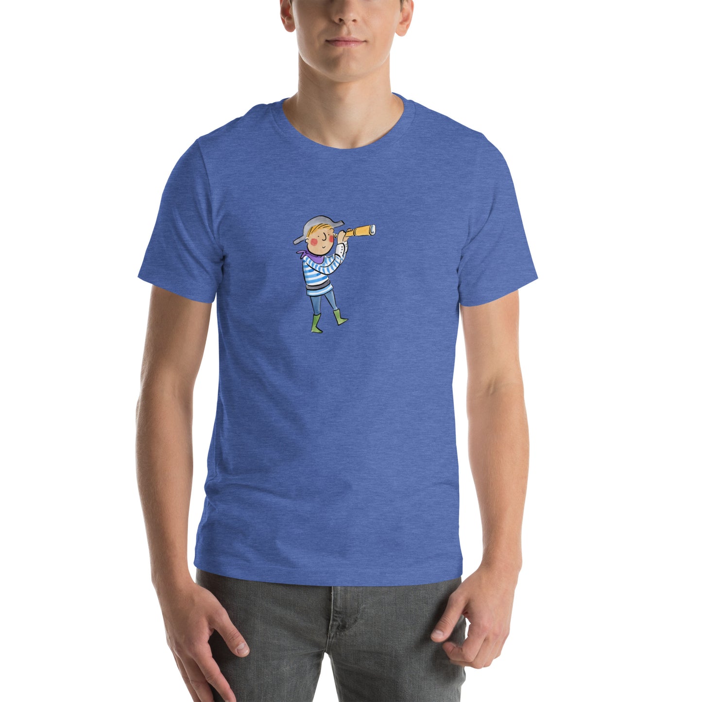 Pirate Illustration by Rosie Brooks Unisex t-shirt