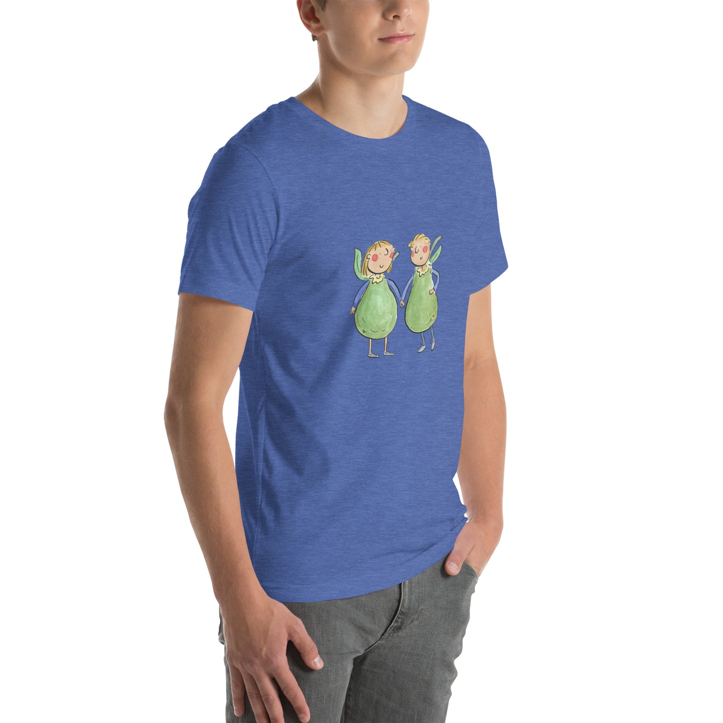 Pears Illustration by Rosie Brooks Unisex t-shirt