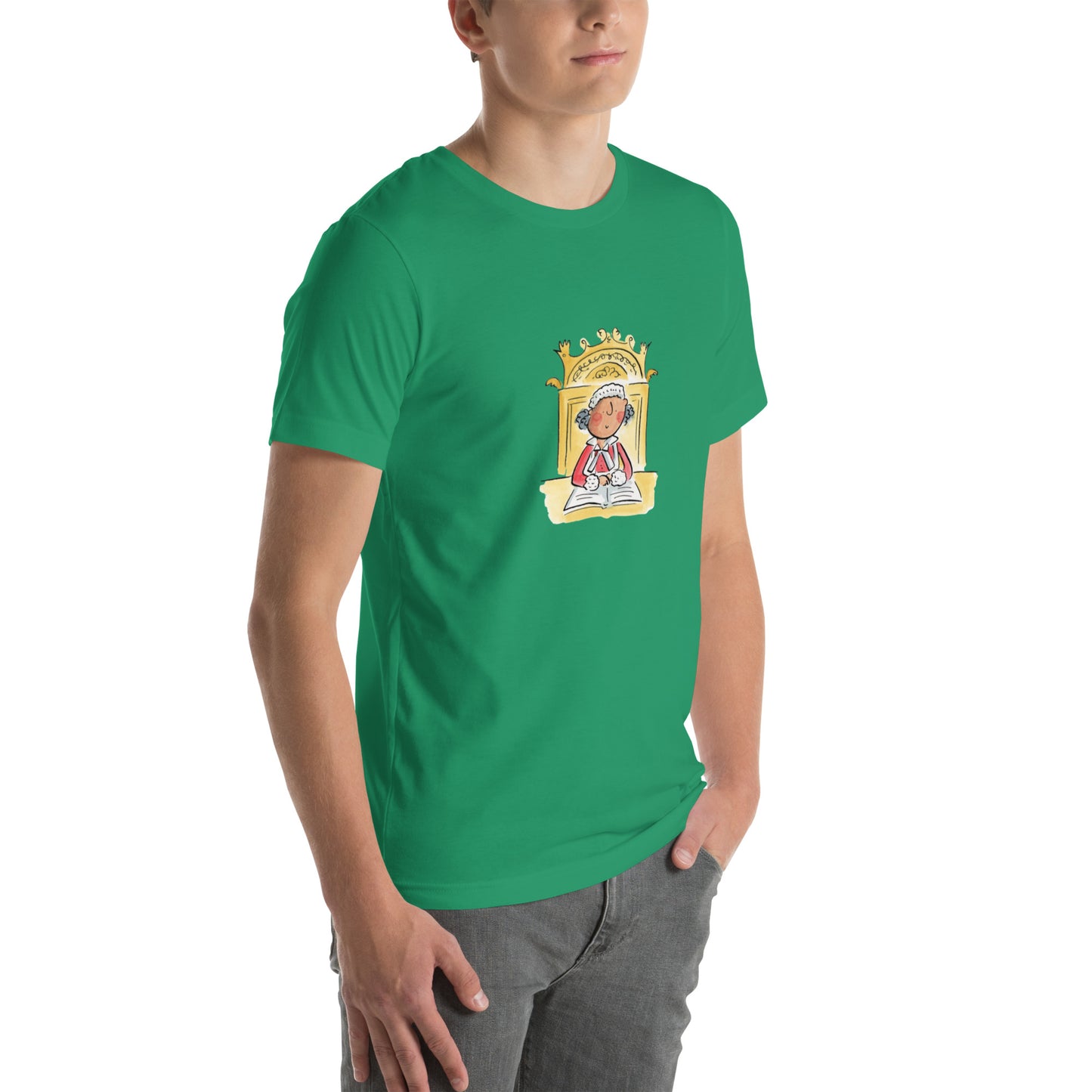 Judge Illustration by Rosie Brooks Unisex t-shirt