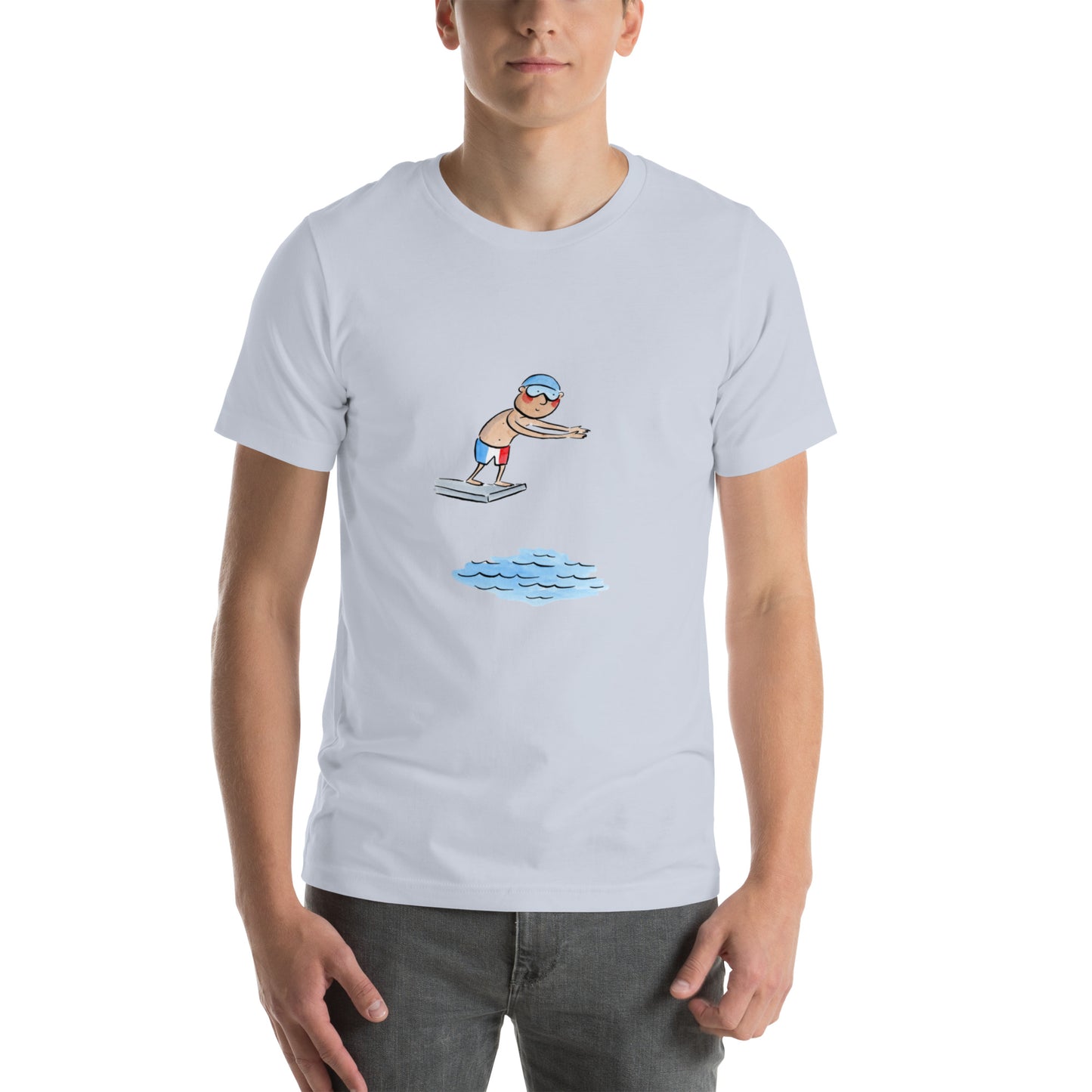 French Diver Unisex t-shirt