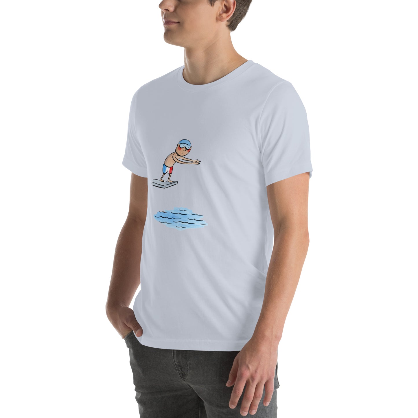 French Diver Unisex t-shirt