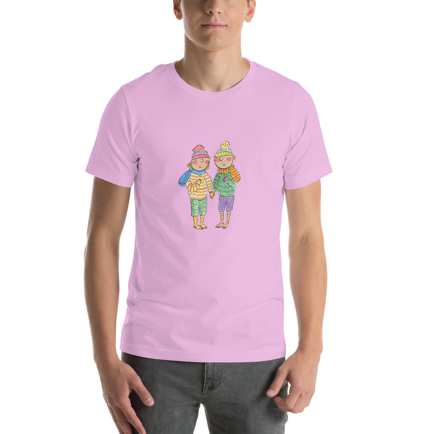 Woolies Illustration by Rosie Brooks Unisex t-shirt