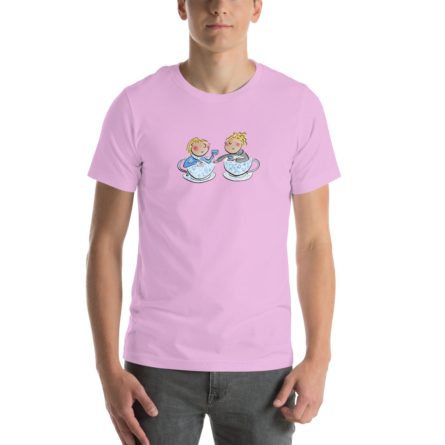 Teatime Illustration by Rosie Brooks Unisex t-shirt