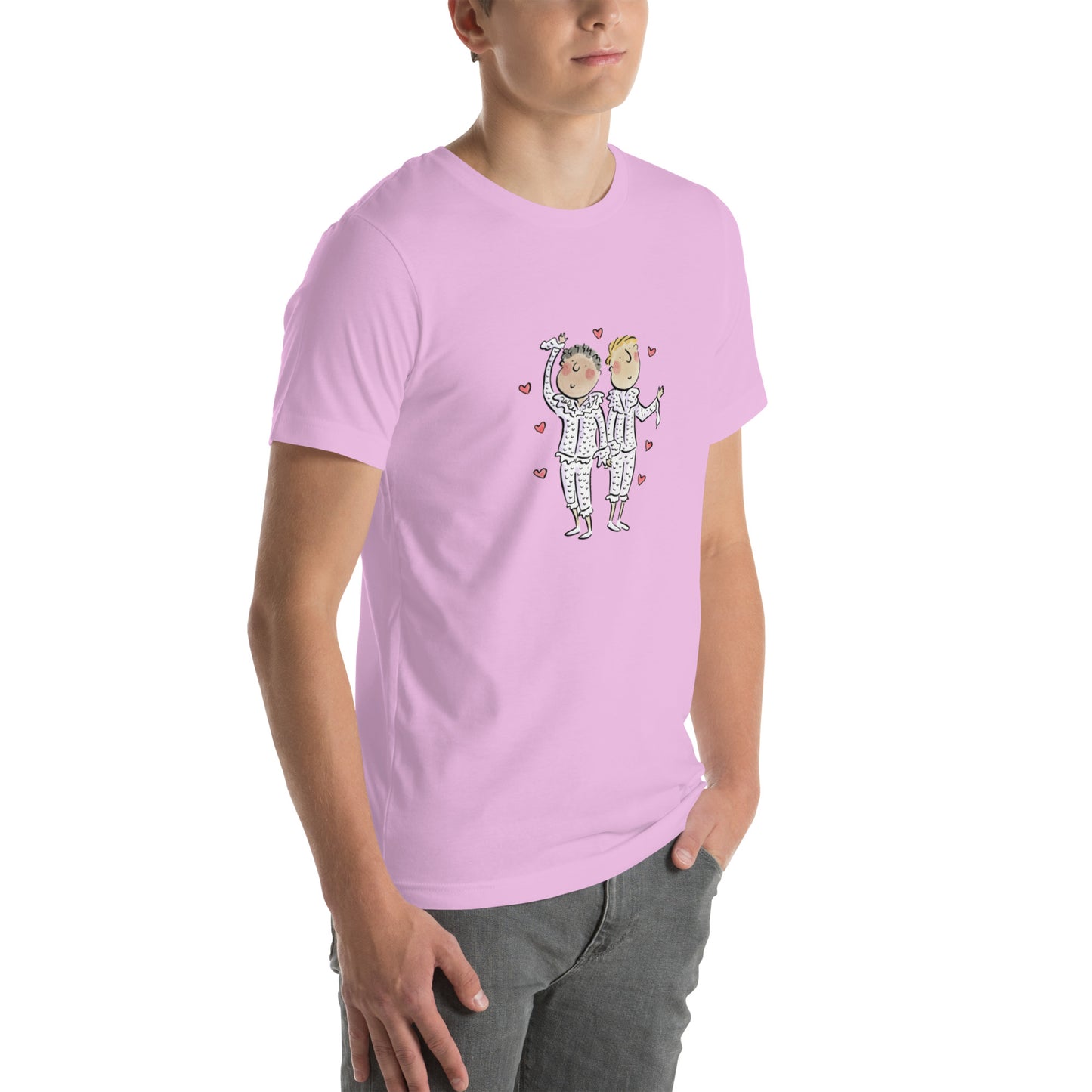 Lace Anniversary Illustration by Rosie Brooks Unisex t-shirt