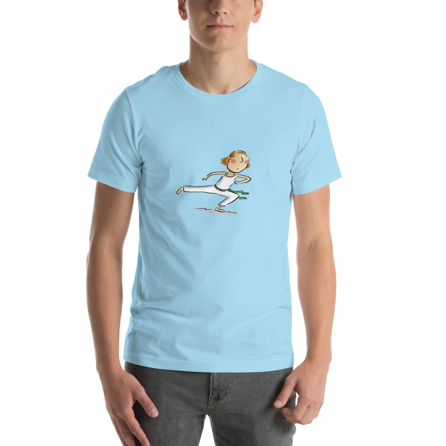 Capoeira Illustration by Rosie Brooks Unisex t-shirt