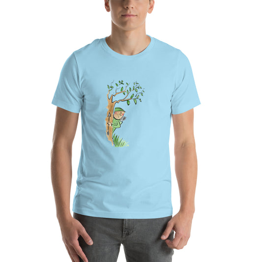 Robin Hood Illustration by Rosie Brooks Unisex t-shirt