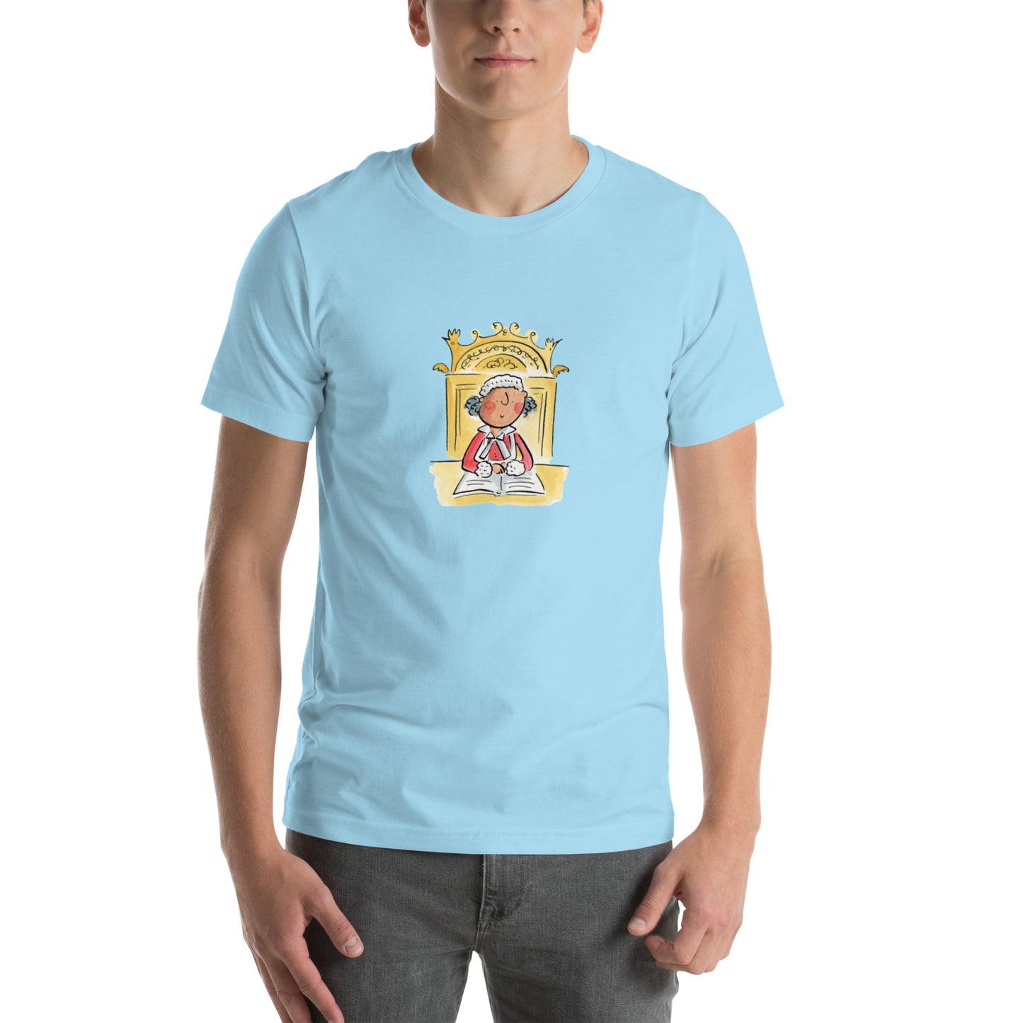 Judge Illustration by Rosie Brooks Unisex t-shirt