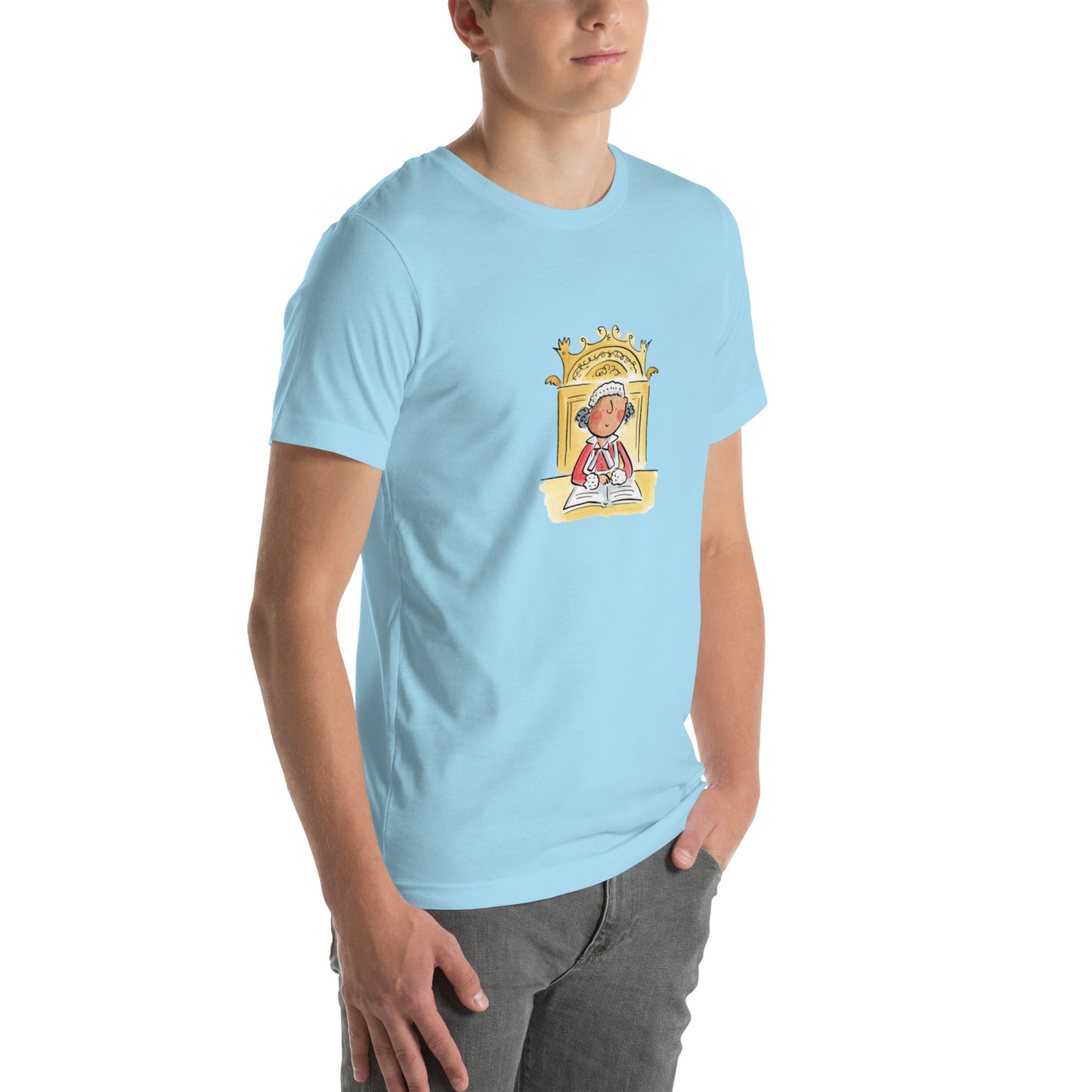 Judge Illustration by Rosie Brooks Unisex t-shirt