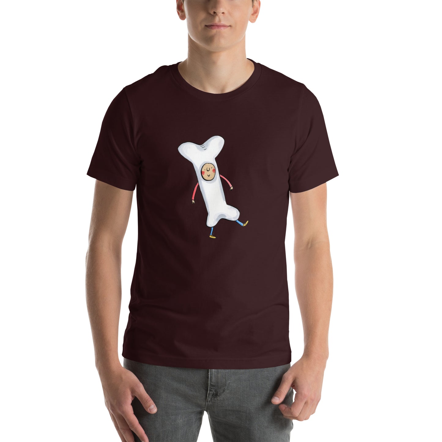 Bone Illustrated by Rosie Brooks Unisex t-shirt