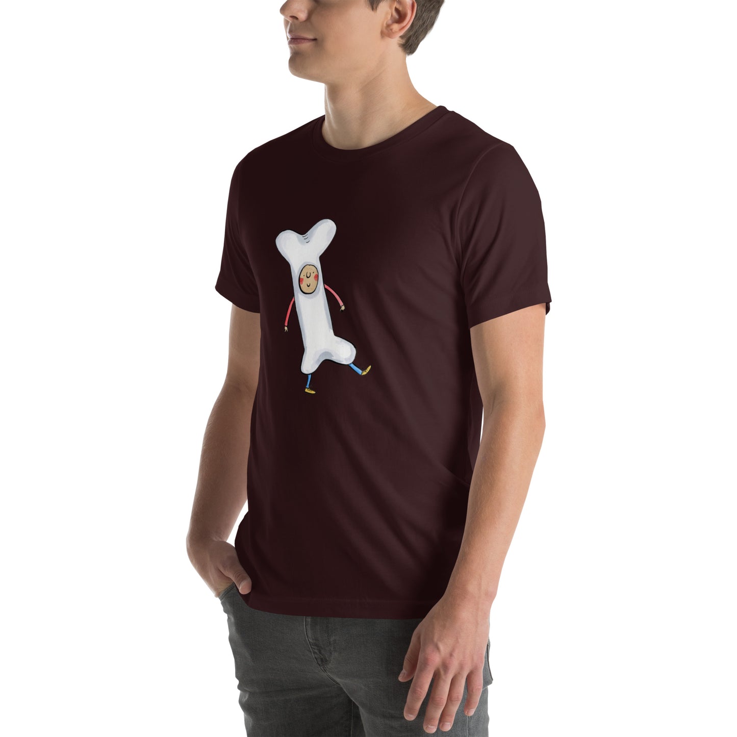 Bone Illustrated by Rosie Brooks Unisex t-shirt