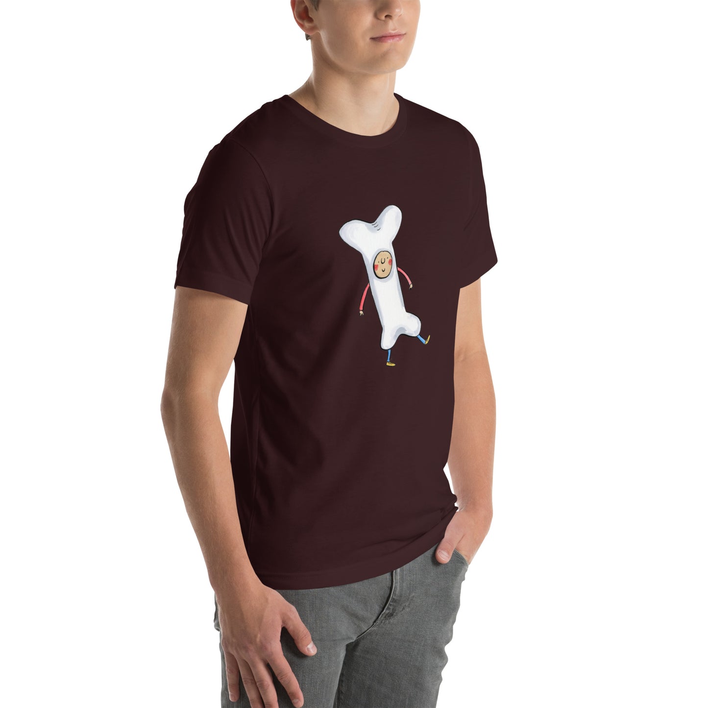 Bone Illustrated by Rosie Brooks Unisex t-shirt