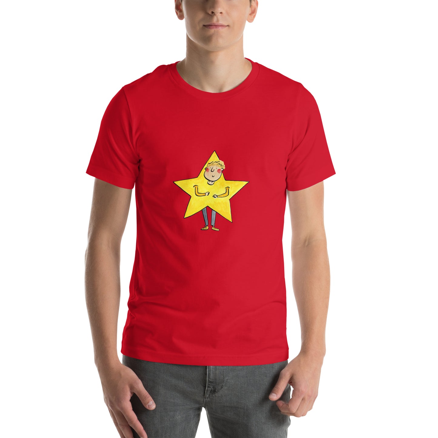 Star Illustration by Rosie Brooks Unisex t-shirt