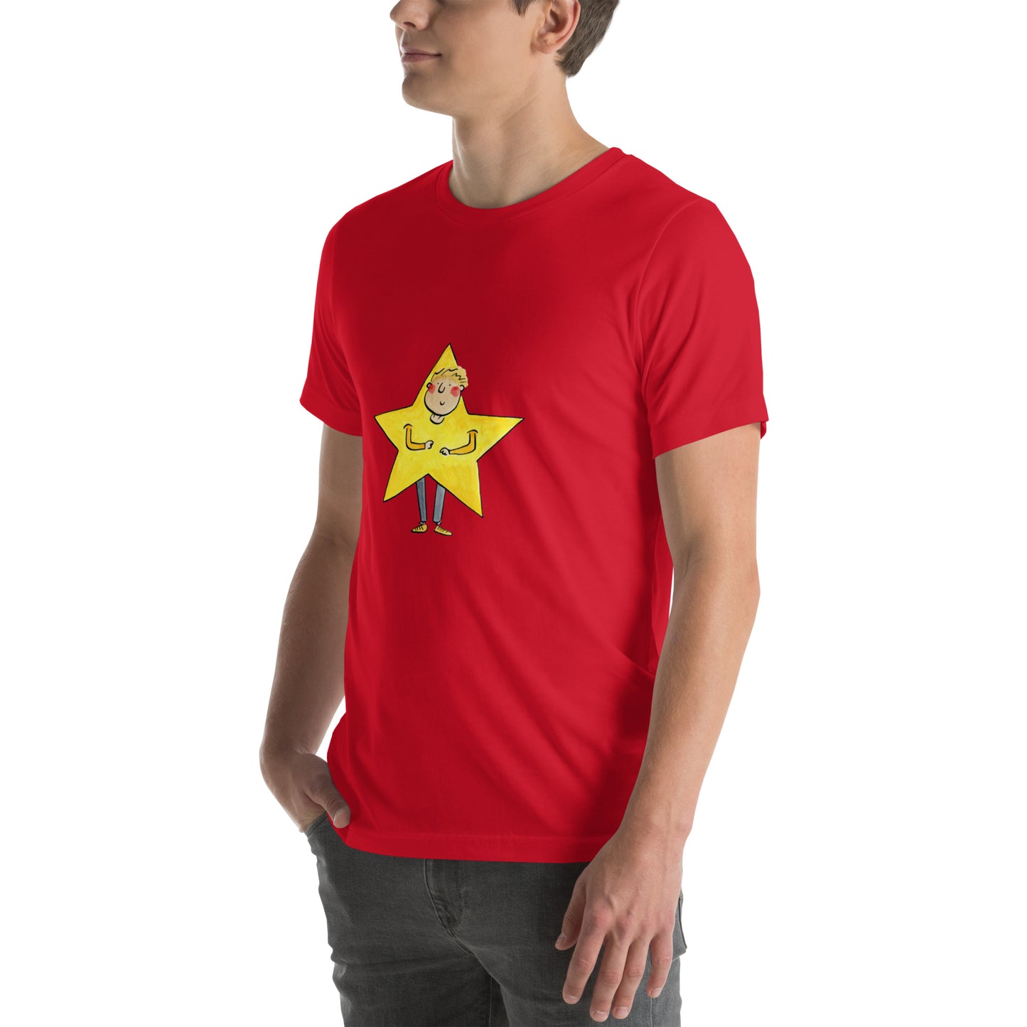 Star Illustration by Rosie Brooks Unisex t-shirt