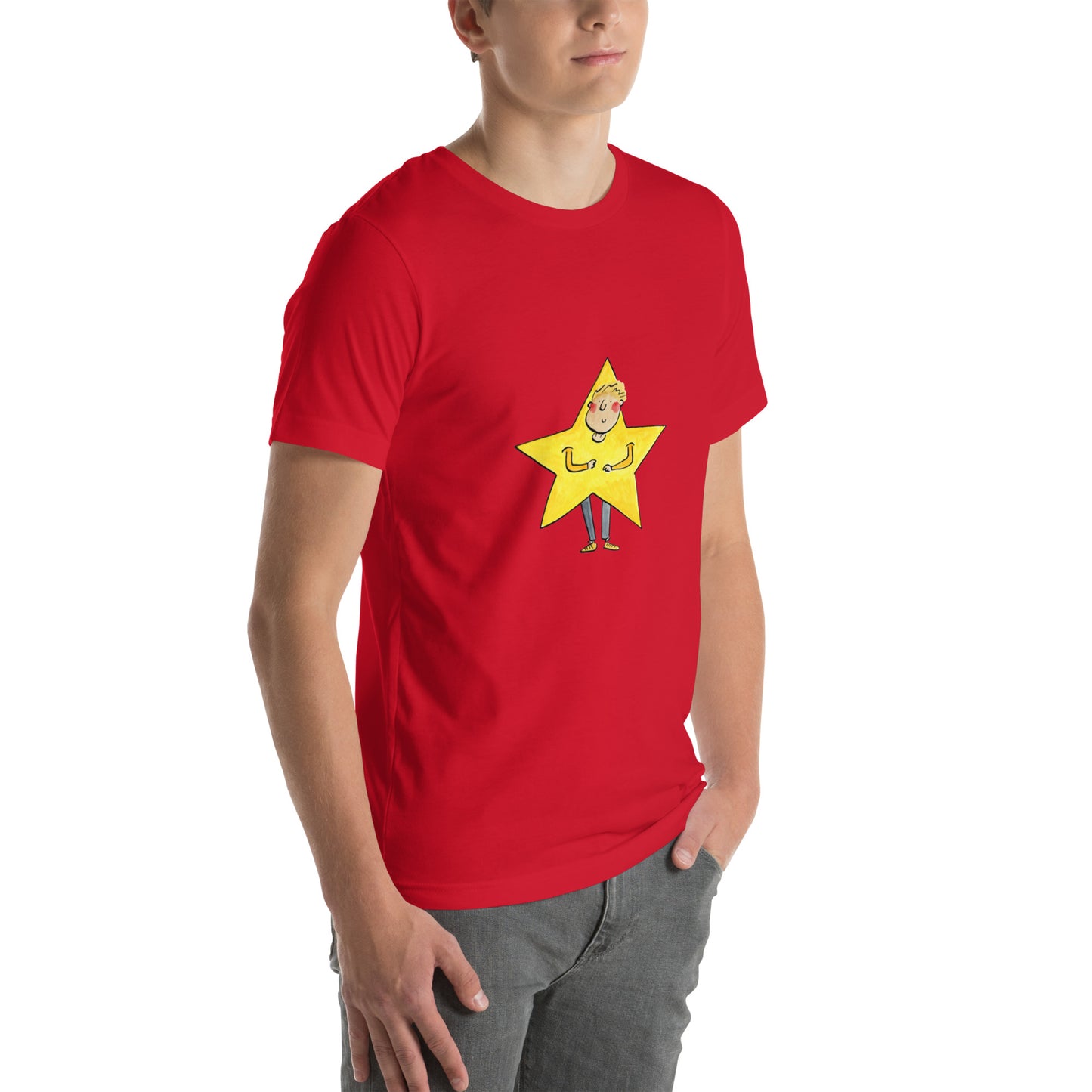 Star Illustration by Rosie Brooks Unisex t-shirt