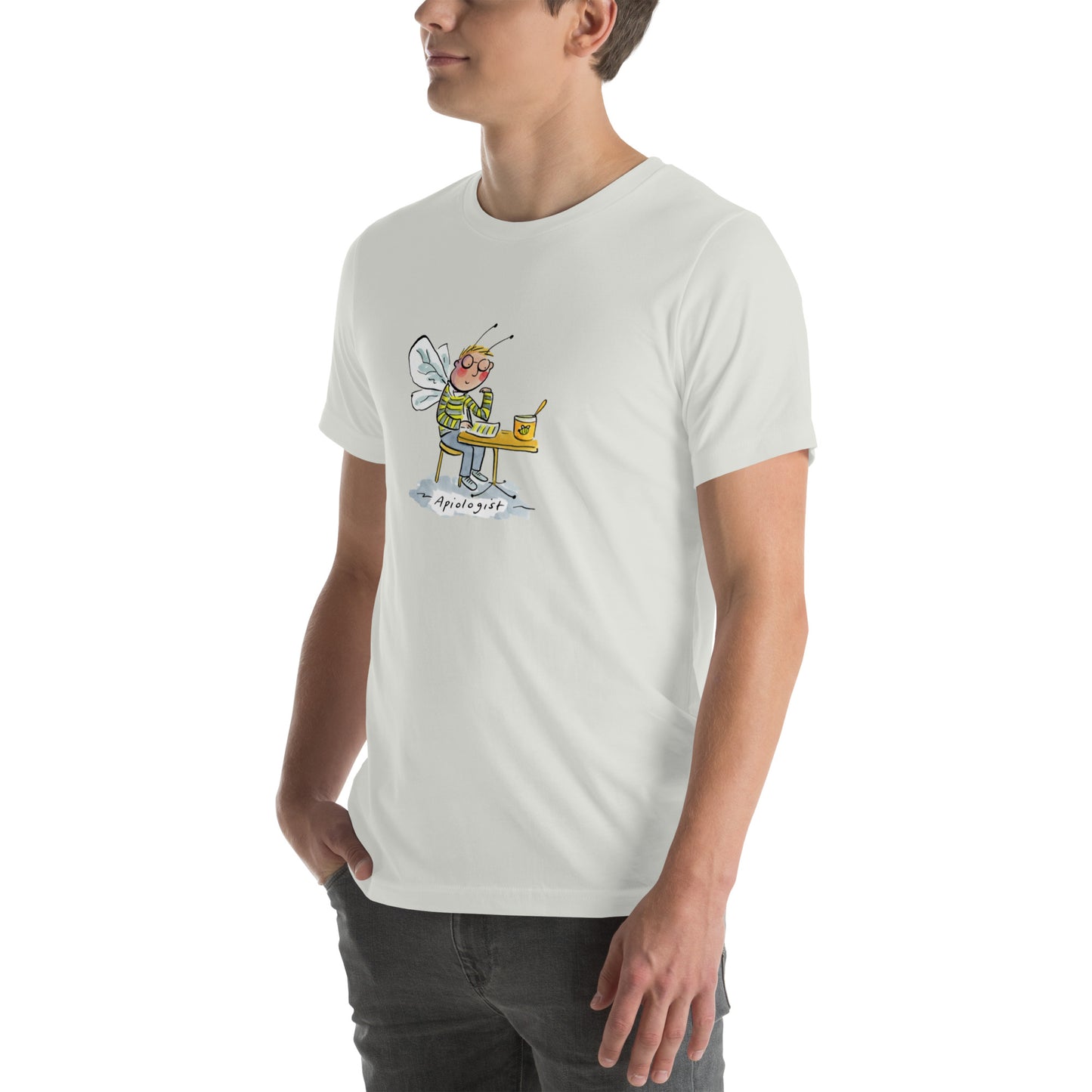 Apiologist Illustration by Rosie Brooks Unisex t-shirt