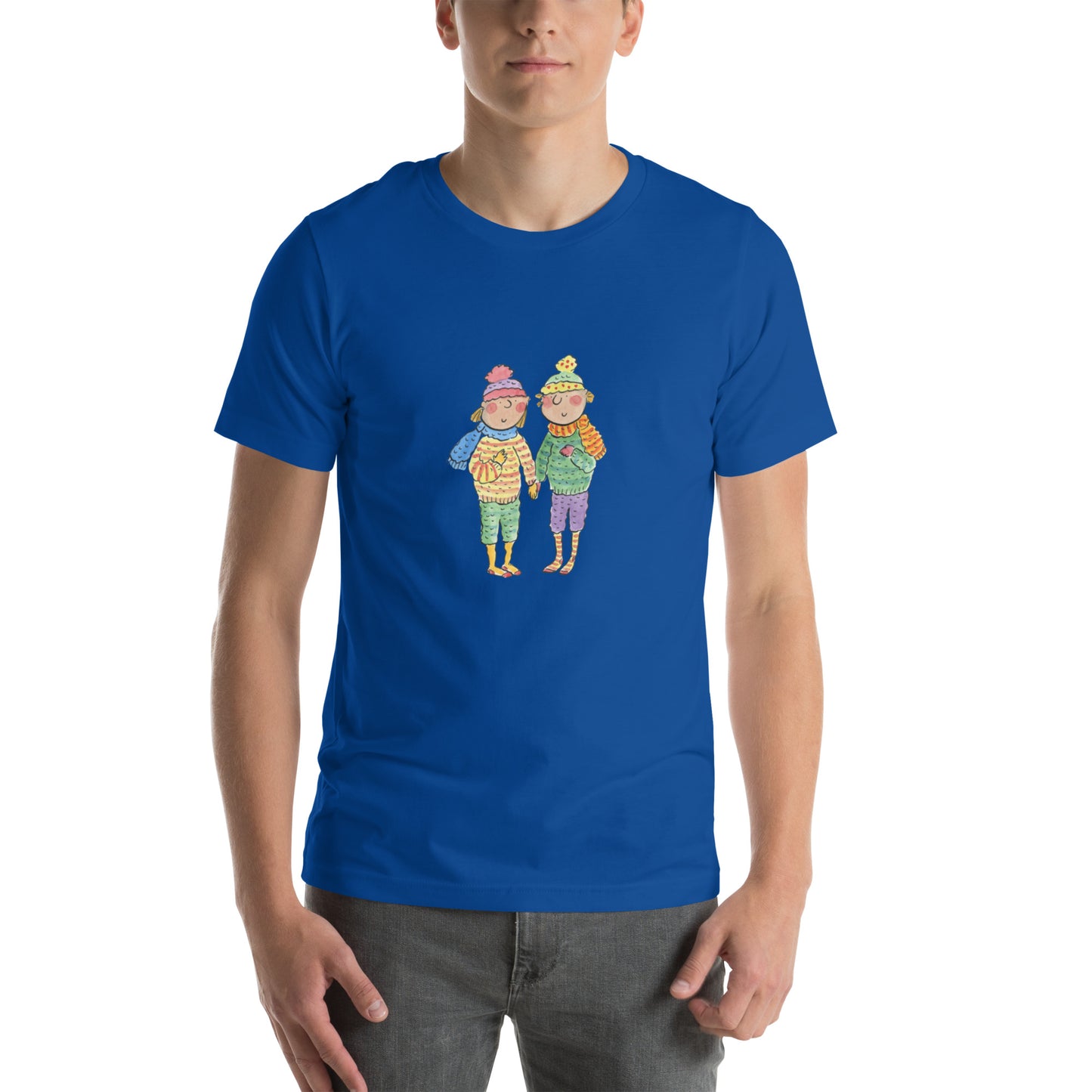 Woolies Illustration by Rosie Brooks Unisex t-shirt