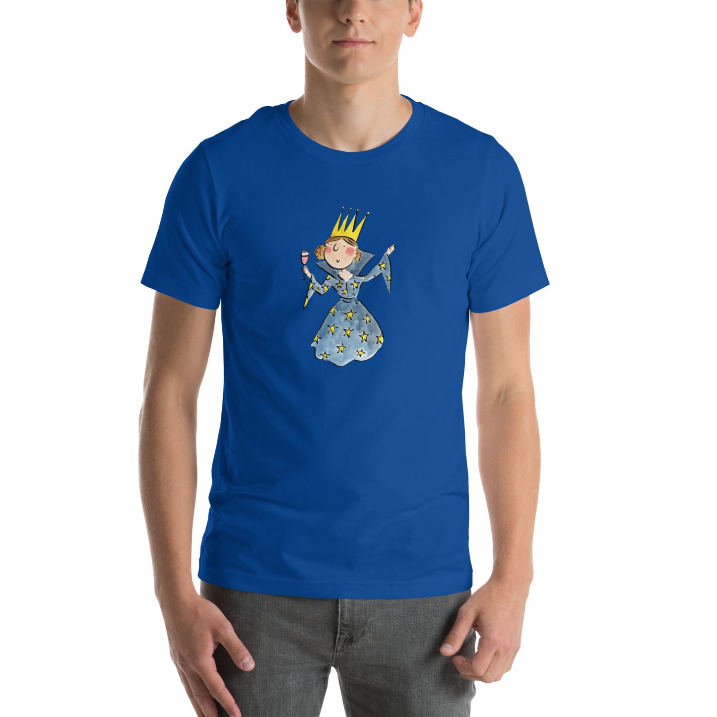 Queen of the Night Illustration by Rosie Brooks Unisex t-shirt