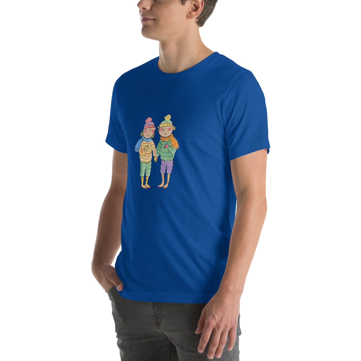 Woolies Illustration by Rosie Brooks Unisex t-shirt