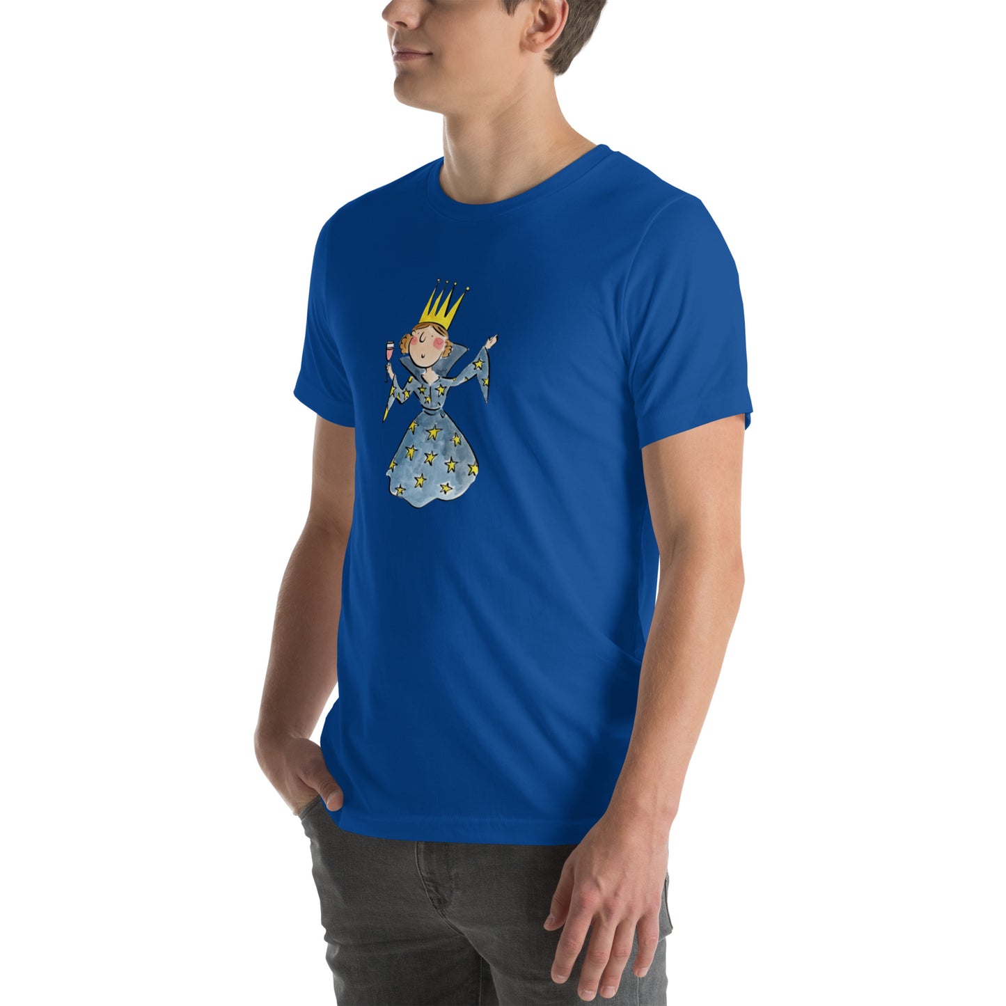 Queen of the Night Illustration by Rosie Brooks Unisex t-shirt