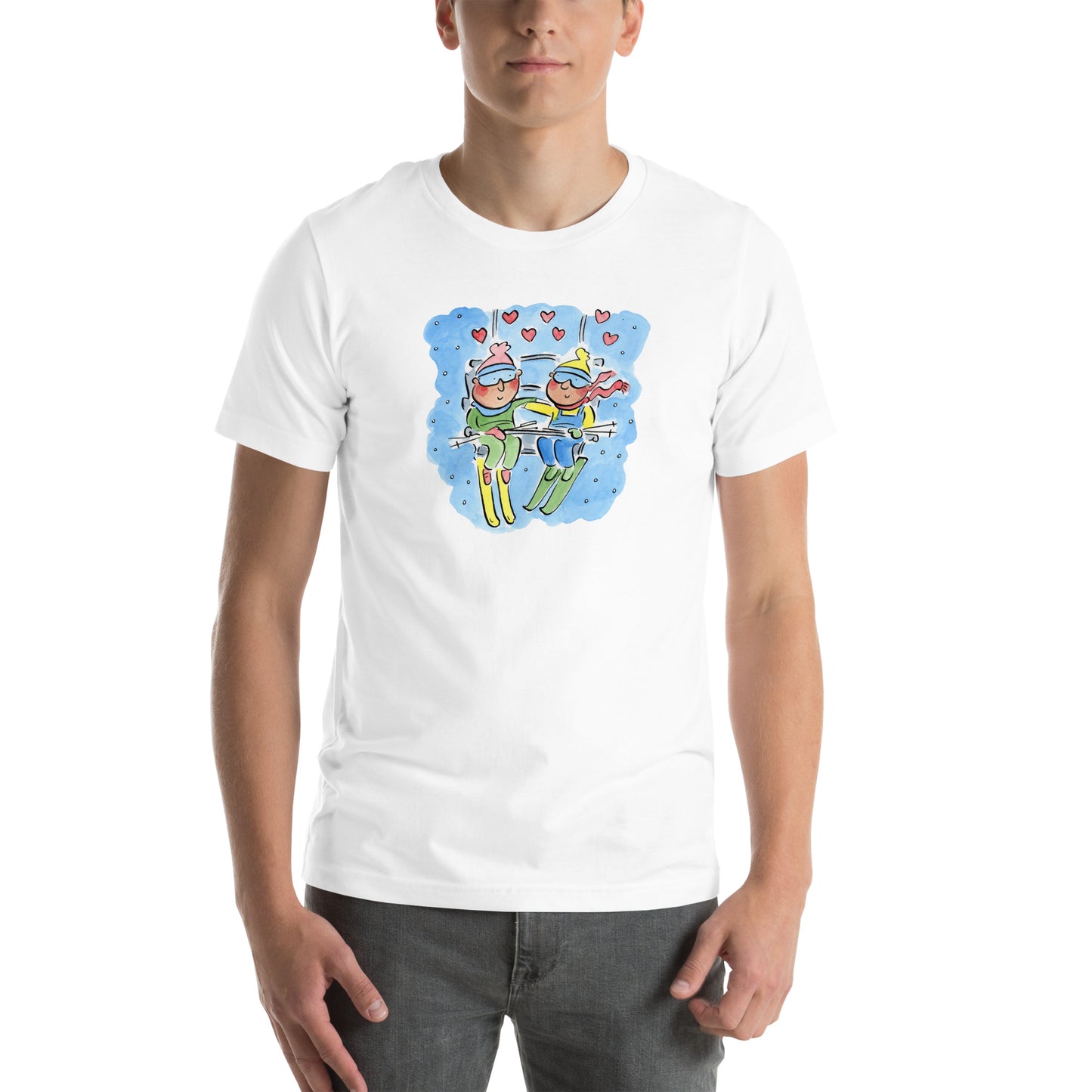 Ski Lovers Unisex t-shirt