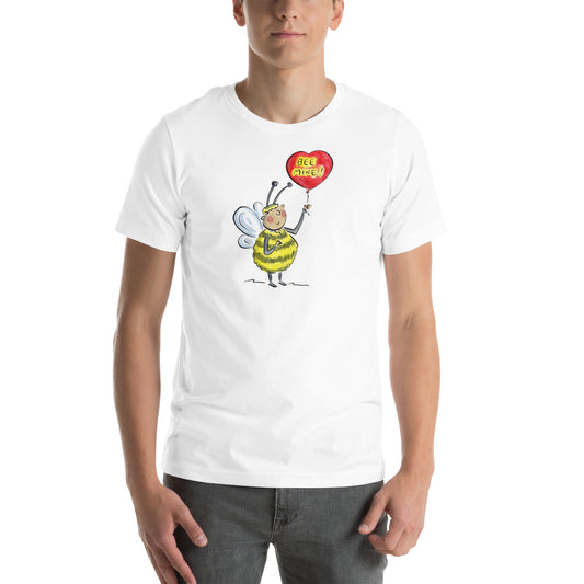 Bee Mine Illustration by Rosie Brooks Unisex t-shirt