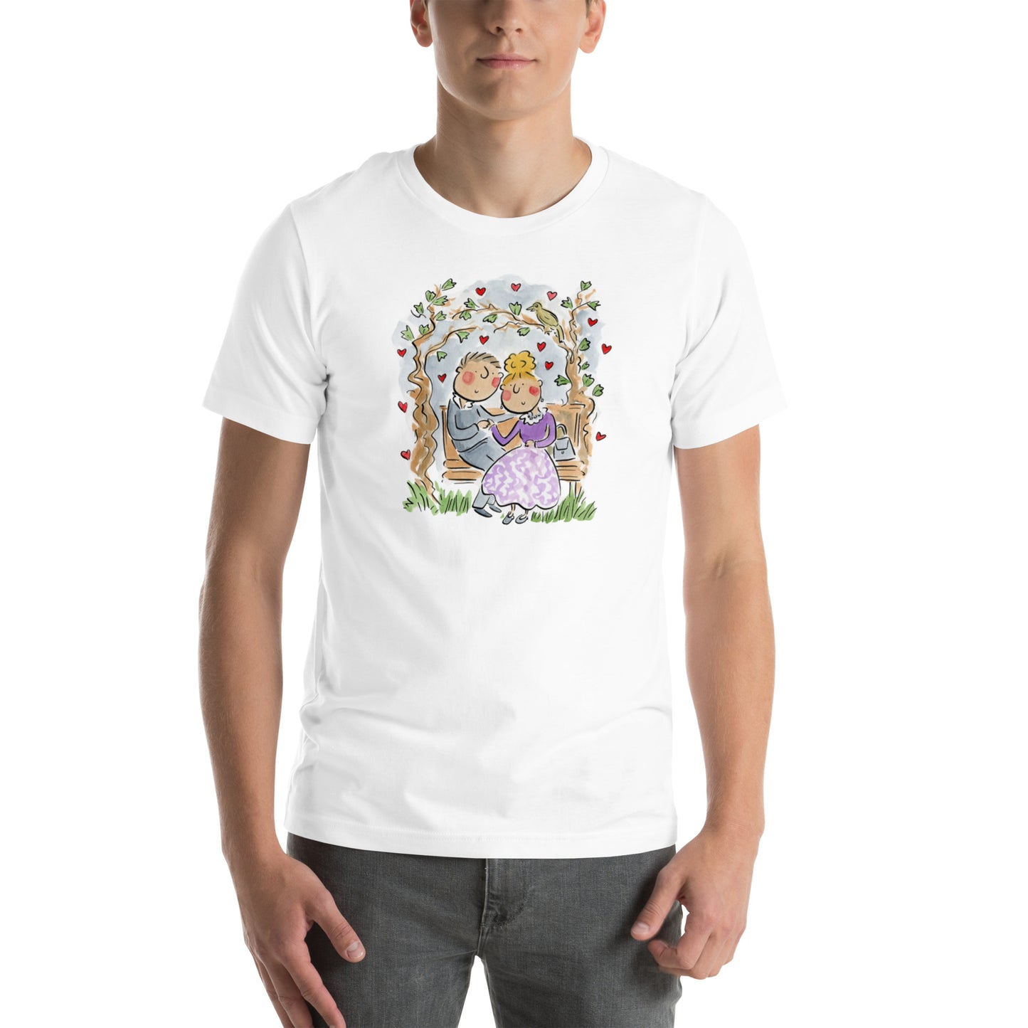 Berkeley Square Illustration by Rosie Brooks Unisex t-shirt