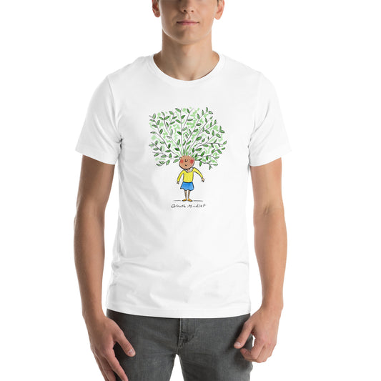 Growth Mindset Illustration by Rosie Brooks Unisex t-shirt